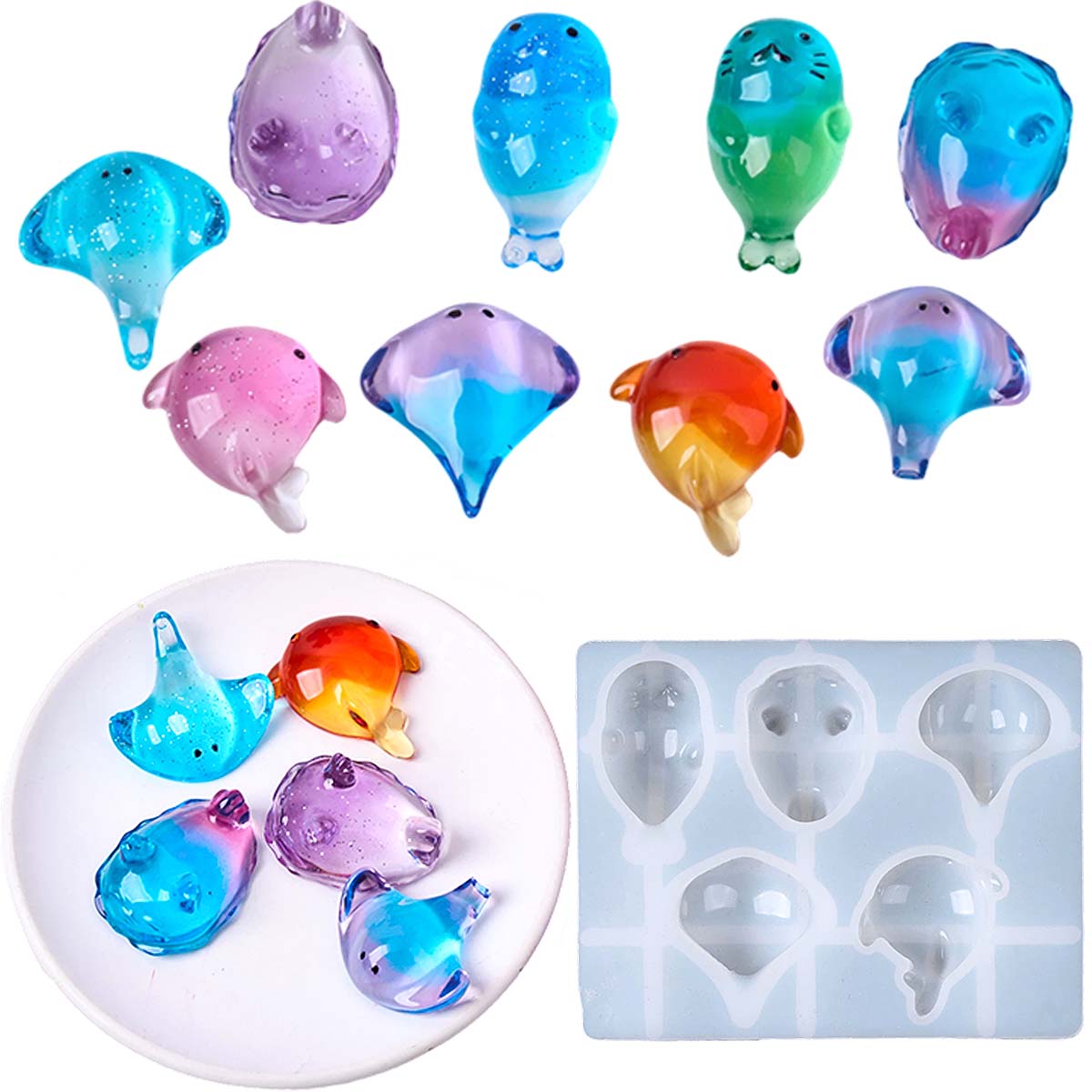 Candle Molds - Stampo in Silicone 3D a forma