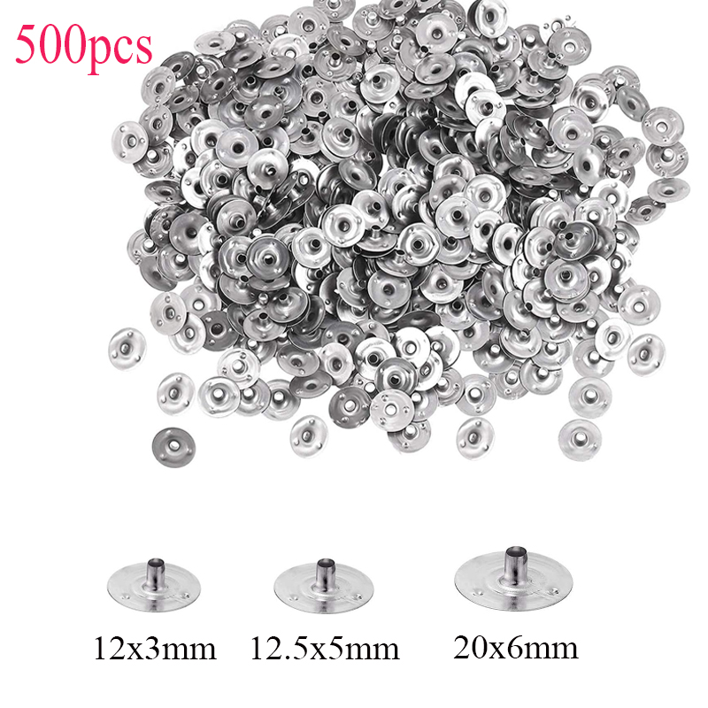 Candle Wick - 500 Pezzi Candela Stoppino In Metallo