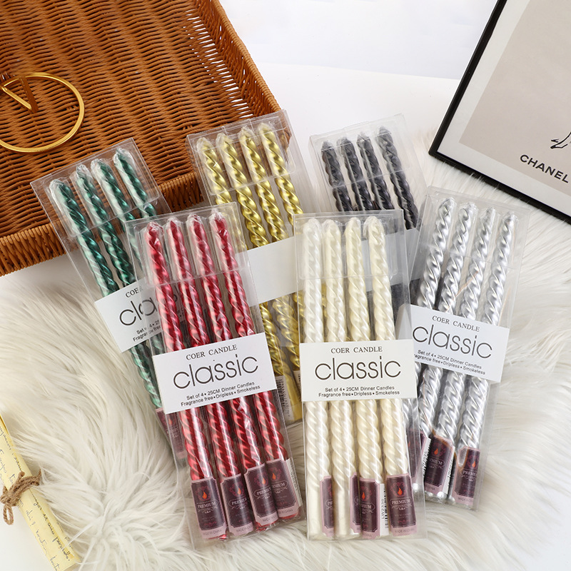 Candele a candeliere filettate - Silk Candle recensione e prezzo
