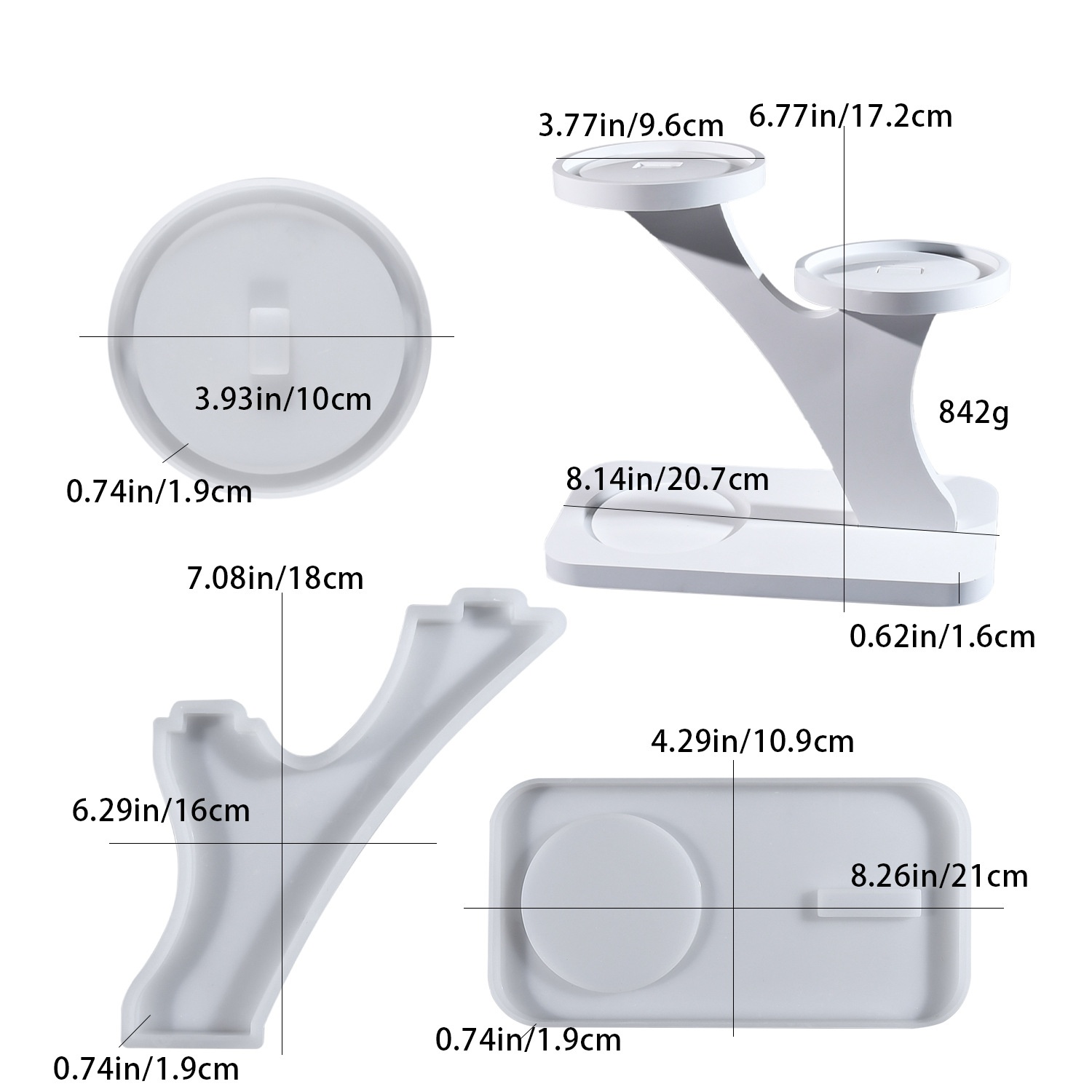 Stampo in silicone fai da te p - Candle Molds recensione e prezzo