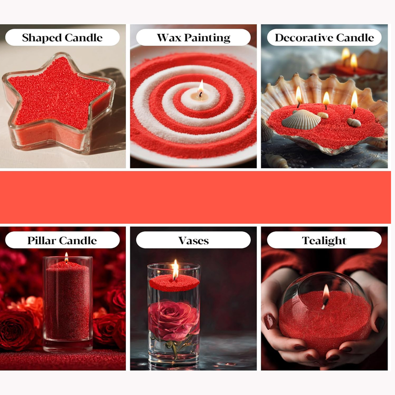 100G Green White Red Sand Pear - Candle Making Kit recensione e prezzo
