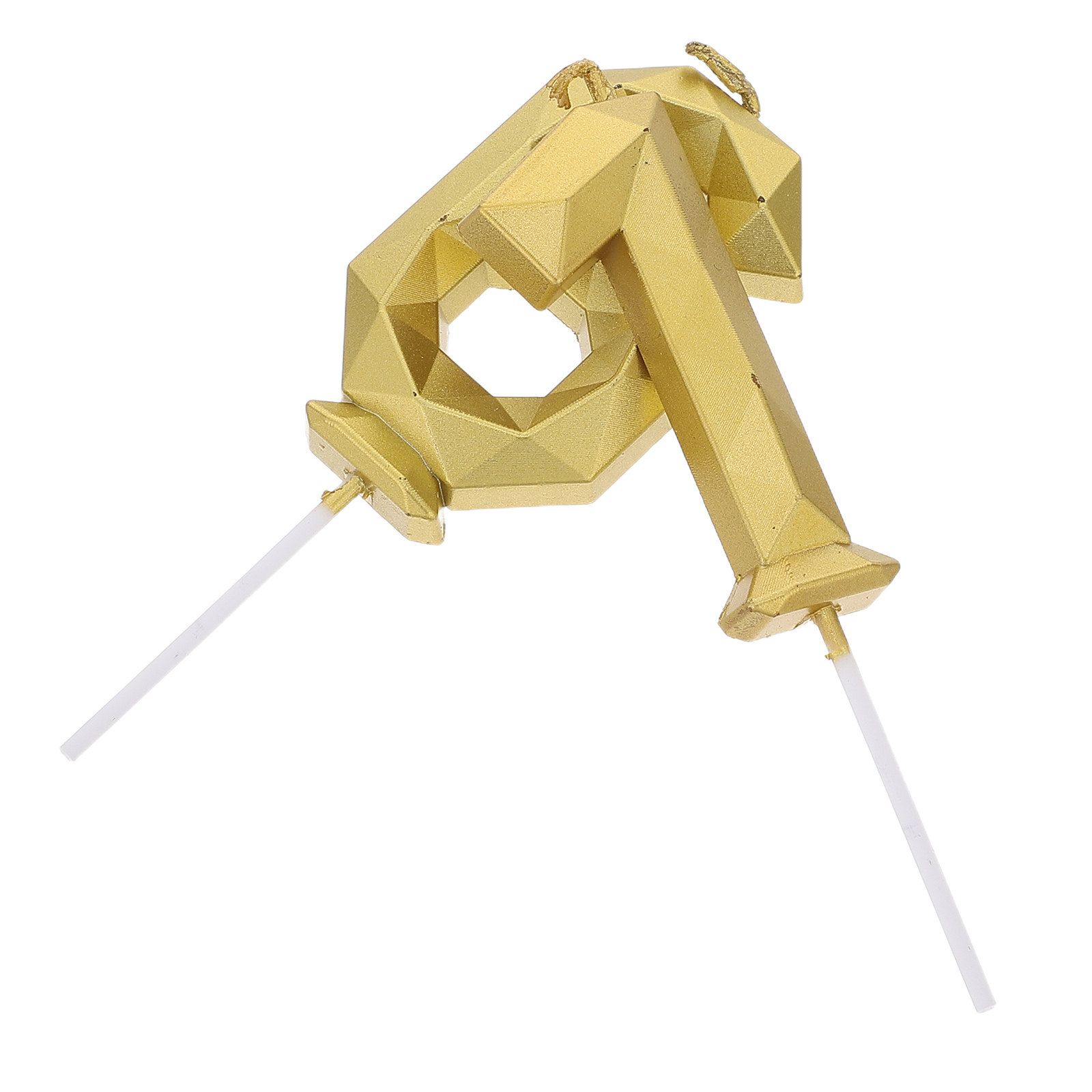 2 candele a forma di numero 3D - Paraffin Wax recensione e prezzo