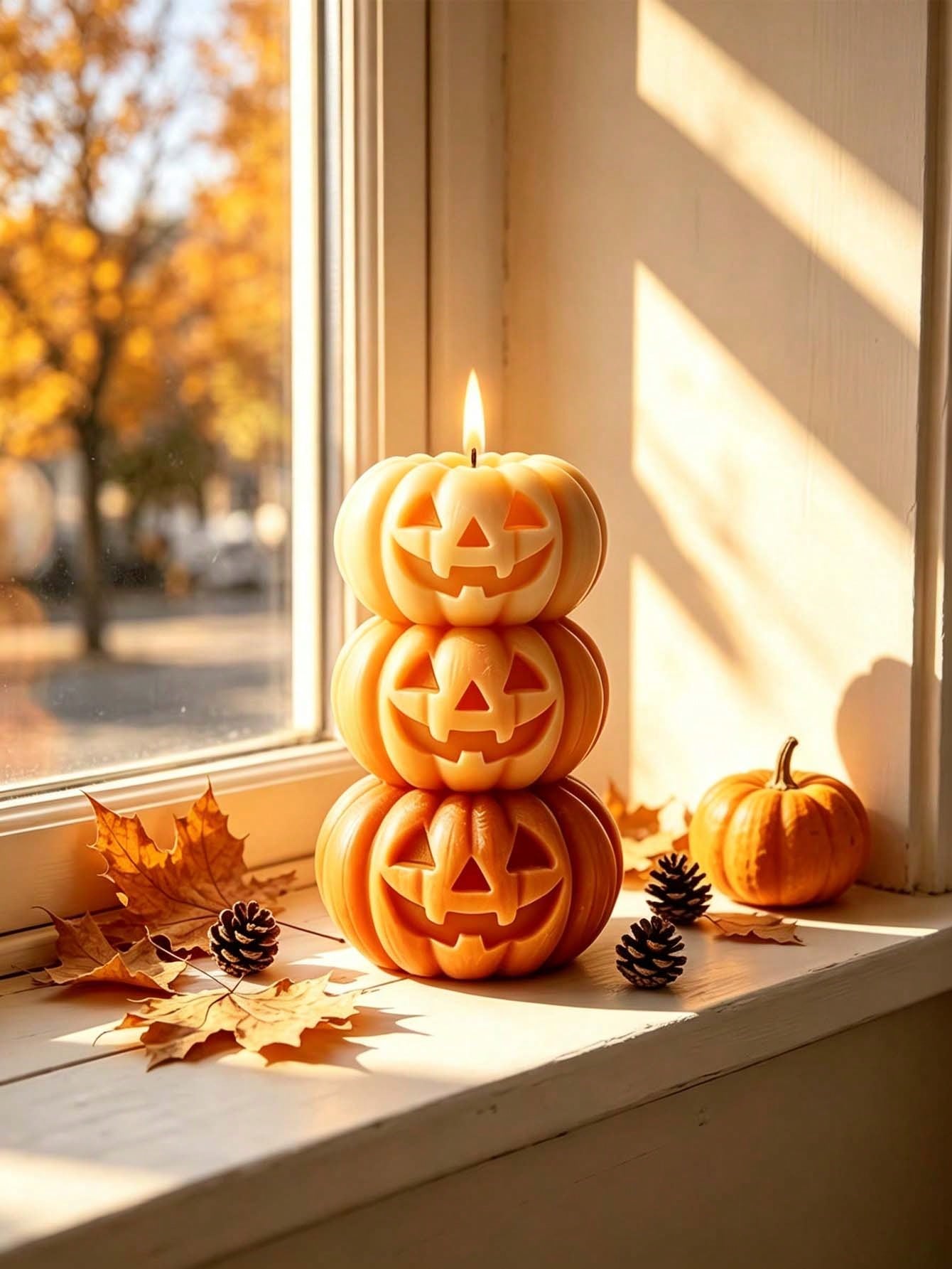 1 candela a forma di zucca a 3 - Candle Fragrance recensione e prezzo
