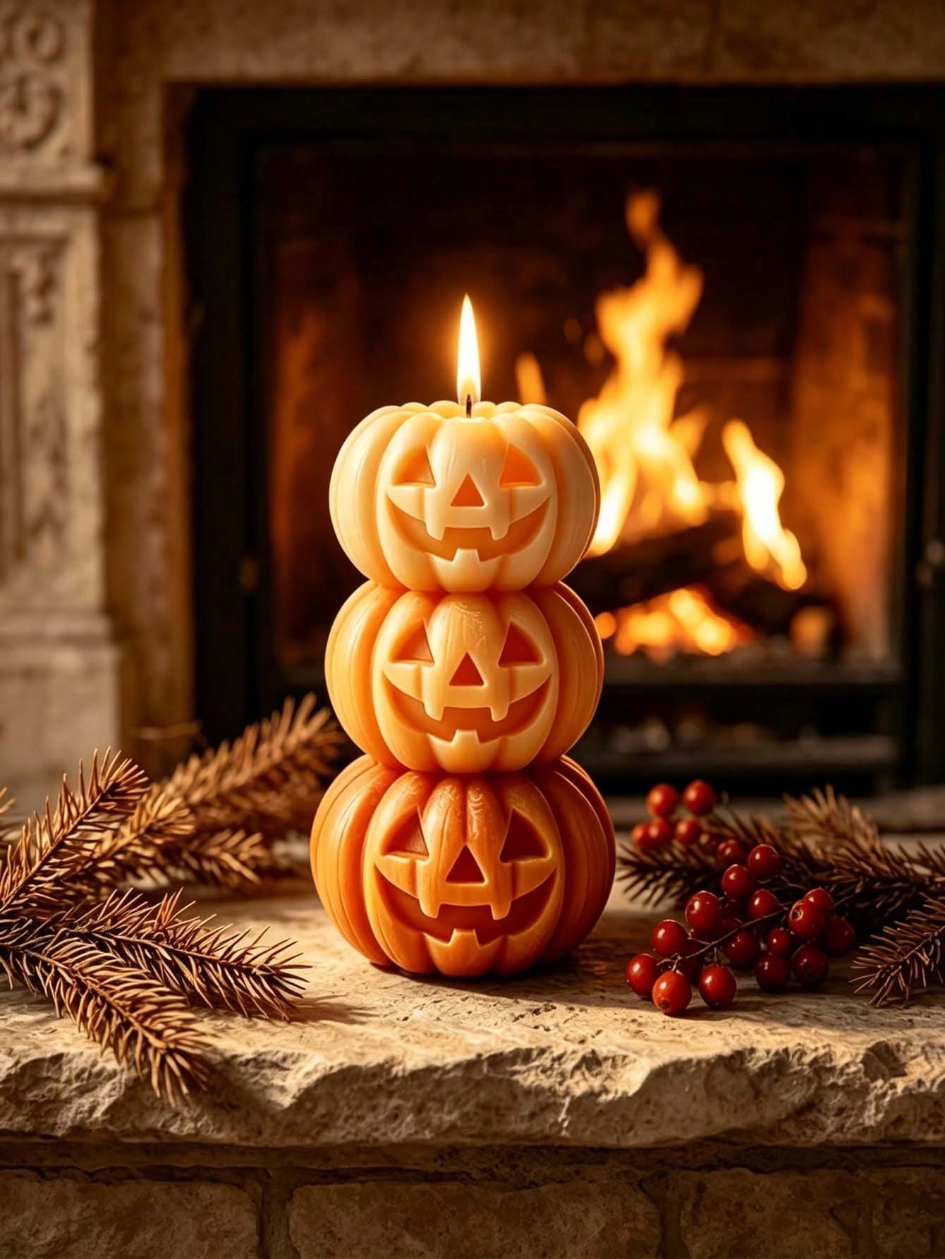 1 candela a forma di zucca a 3 - Candle Fragrance recensione e prezzo